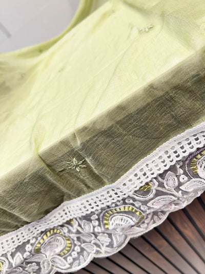 Cotton Handwork Suit 67270