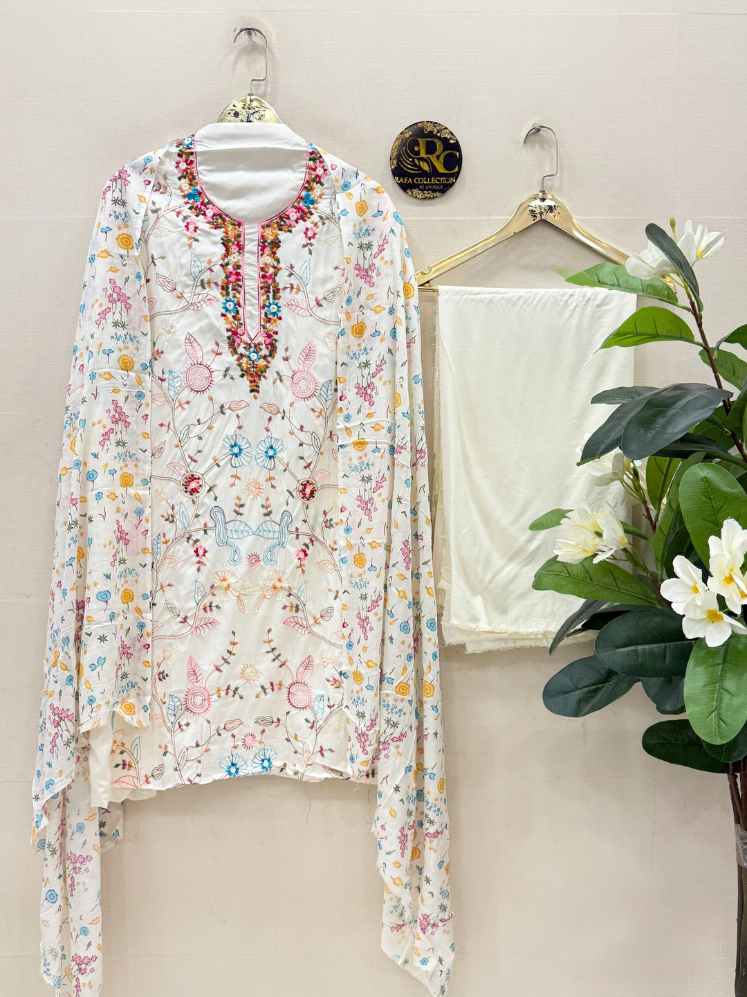 Embroidered Unstitched Suits