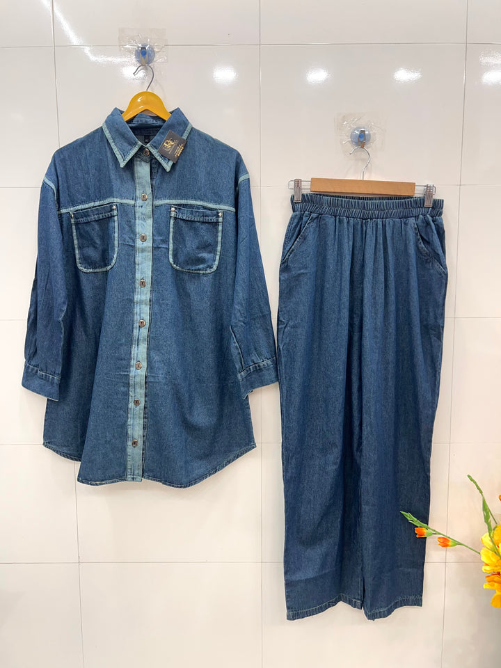 Denim co-ord sets 7118