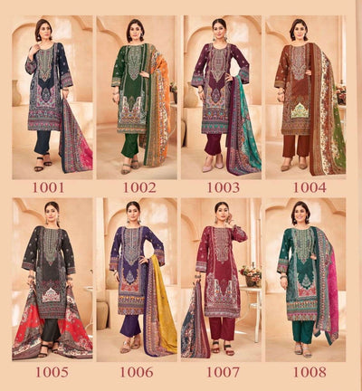Semi Cotton embroided suit 1898