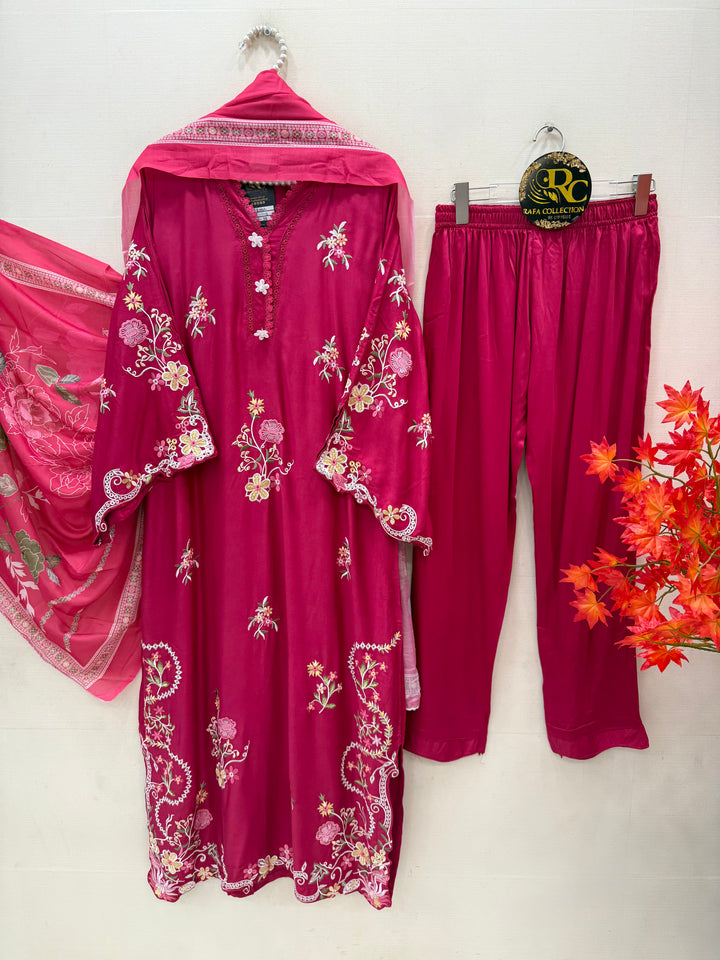 Embroidered Long Suits