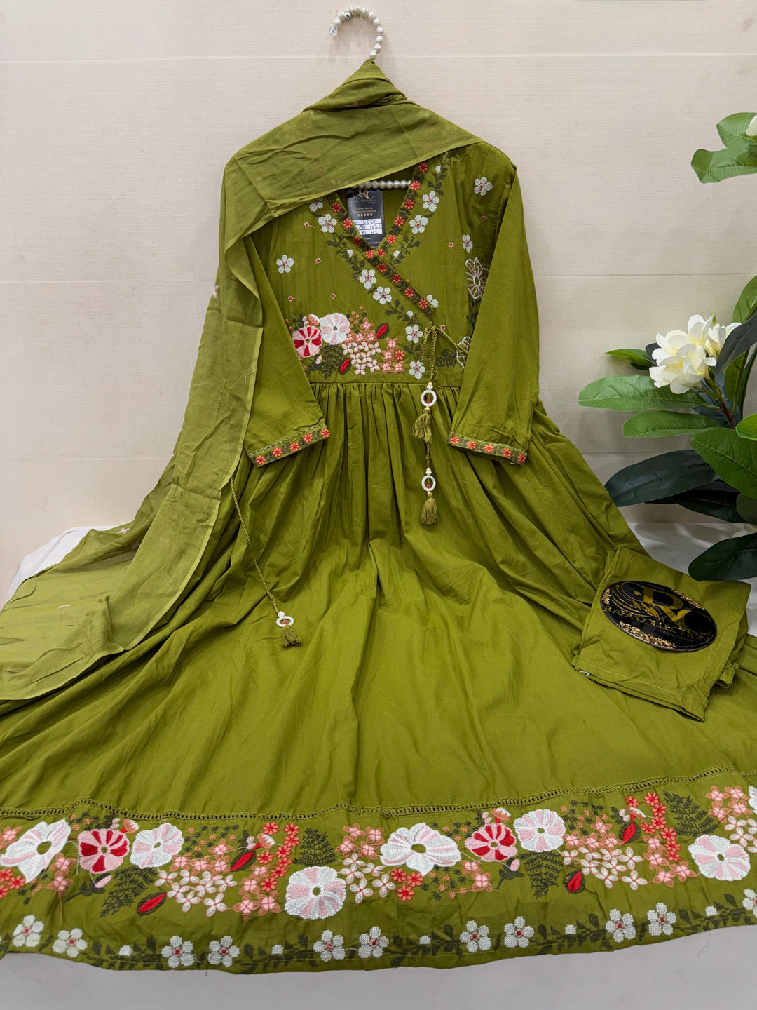 Cotton Anarkali suit’s