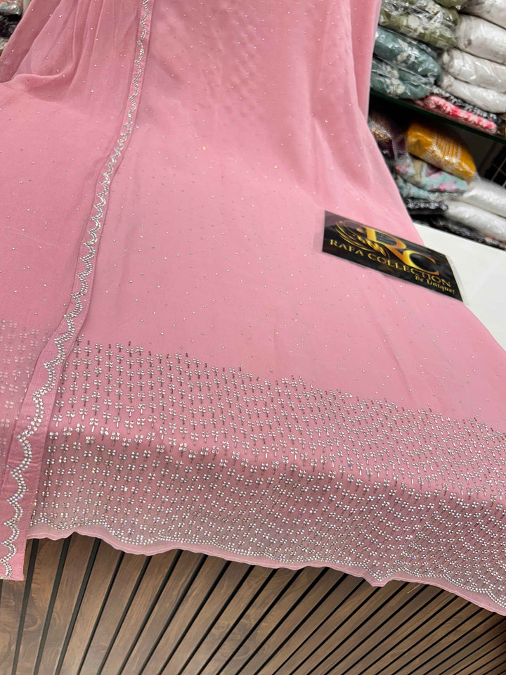 Organza Handwork suit 2132