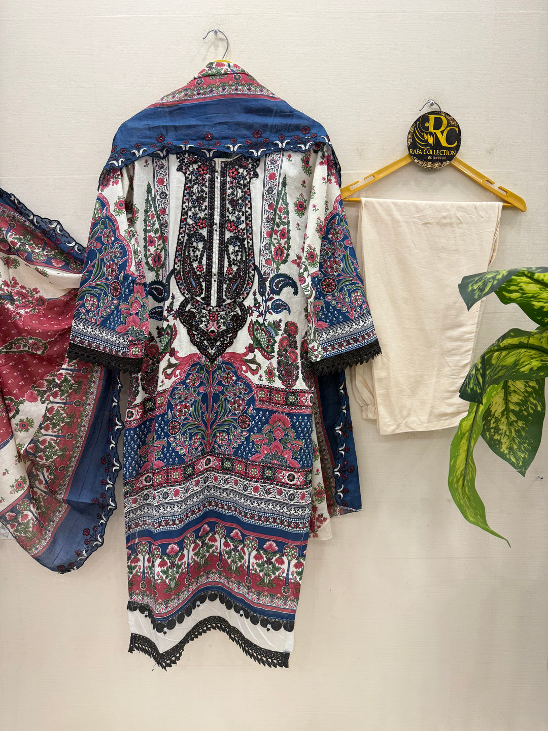 Pakistani cotton embroidered suits