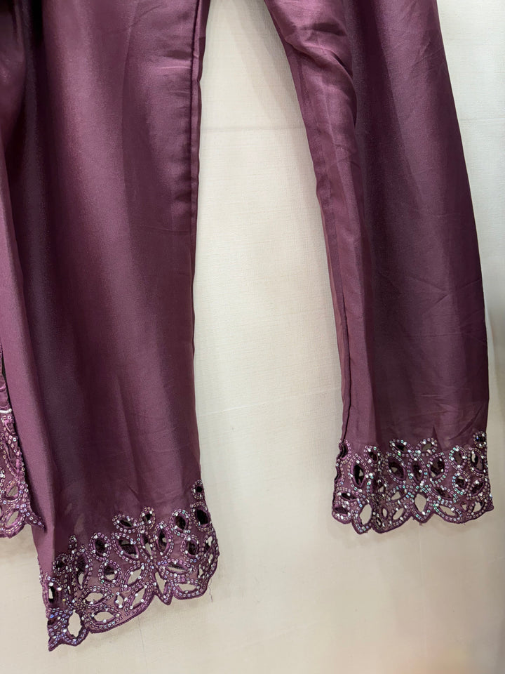 Stone work party wear suits