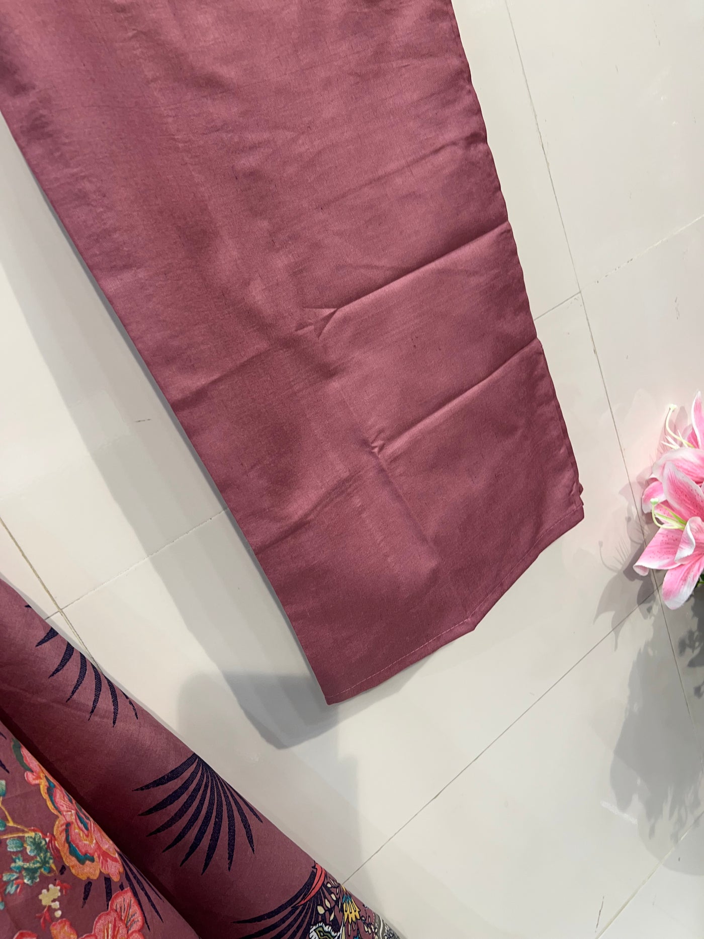 Semi cotton kurti pant suits 2150