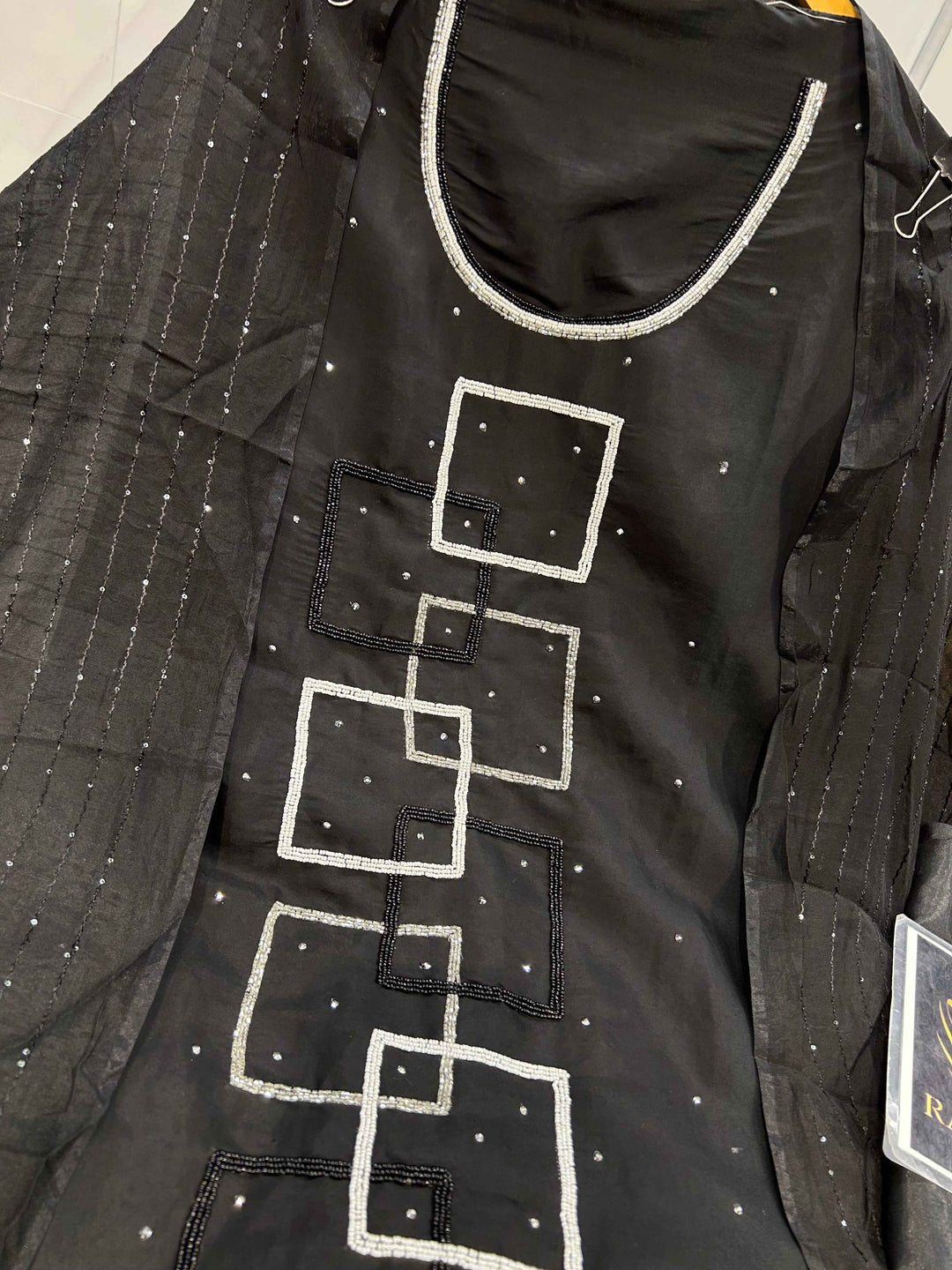 Cotton Handwork Suit 1409