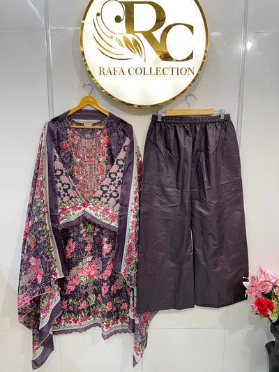 Semi cotton casual suits 2359