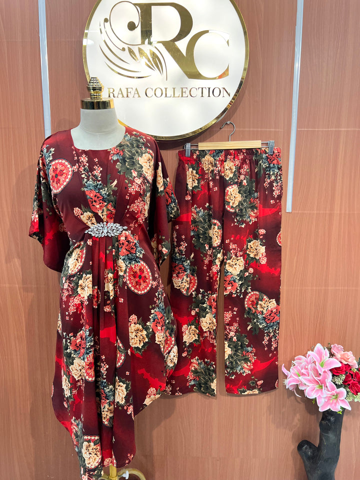 Imported kaftan Co-Ord sets 2642