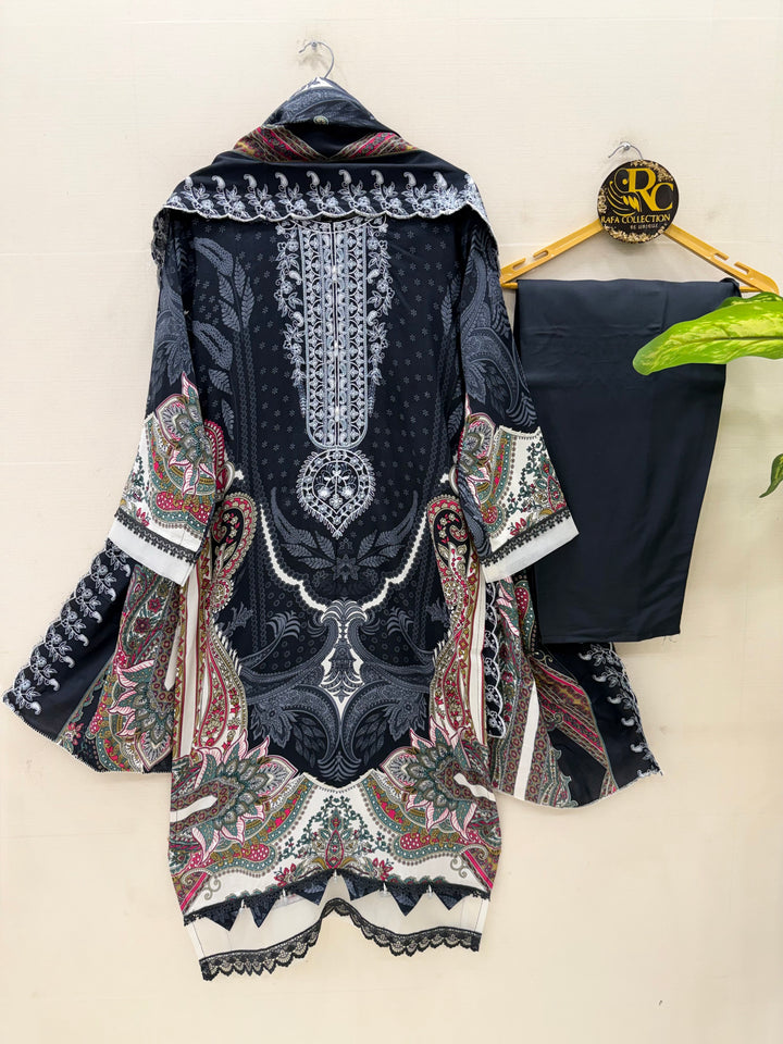 Cotton pakistani patch work suits