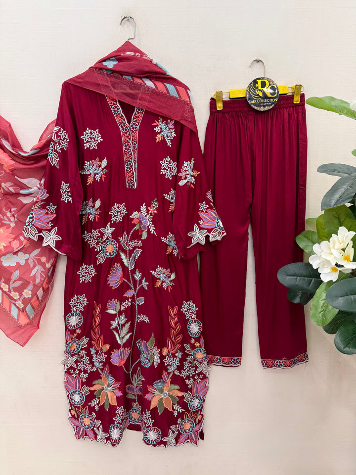 Long Embroidered Kaftans