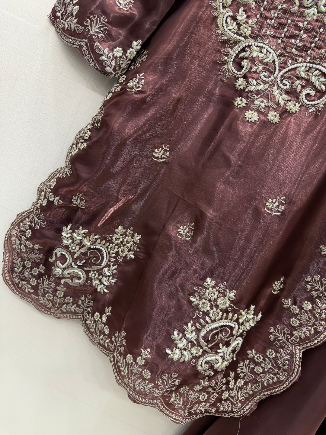 Shimmer Organza suits