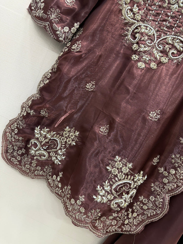 Shimmer Organza suits
