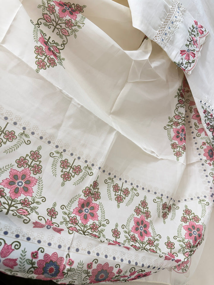 Cotton Embroided suits