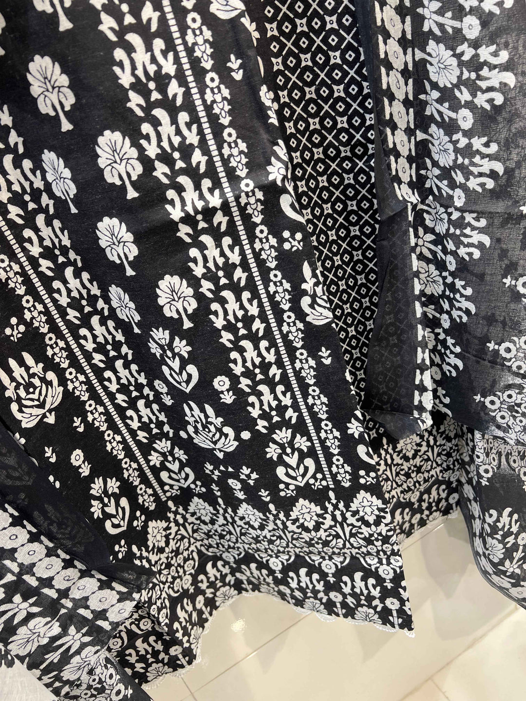 Cotton printed Suits 1896