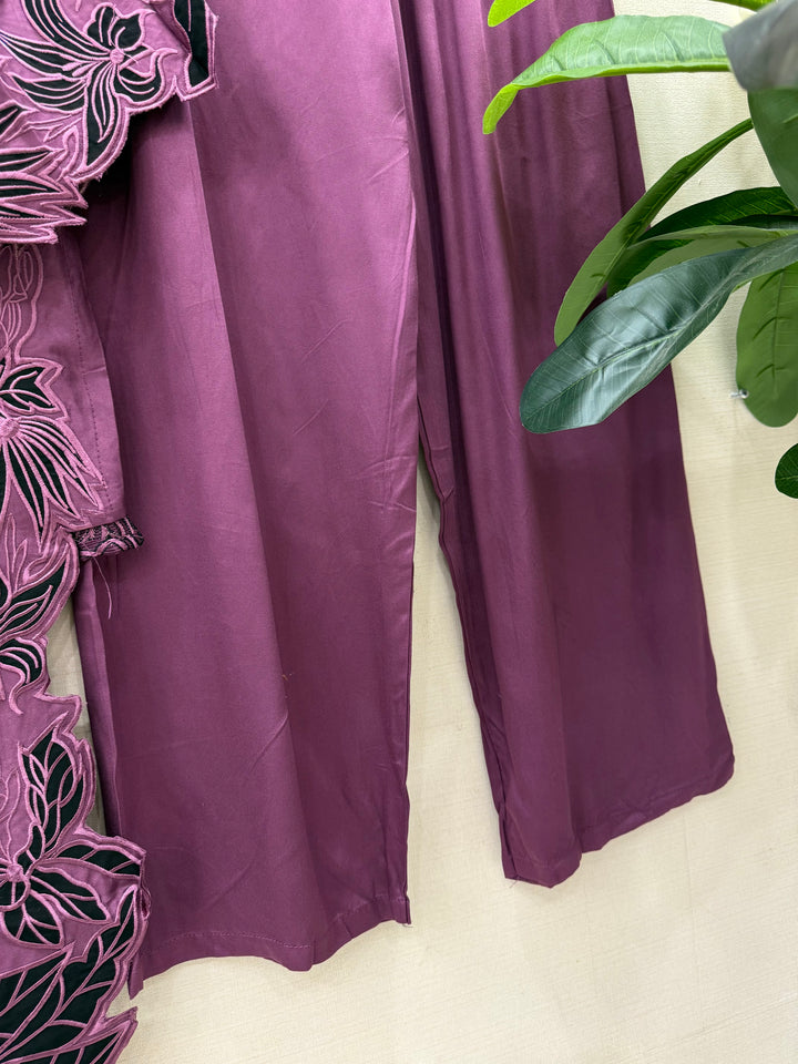 Cutwork embroidered pakistani suits