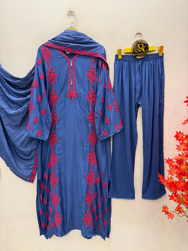 Lucknawi Long kaftan Suits