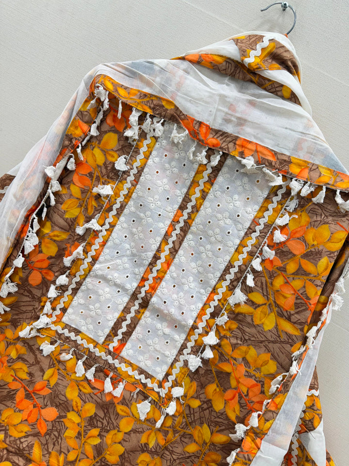 Pure cotton designer Suit