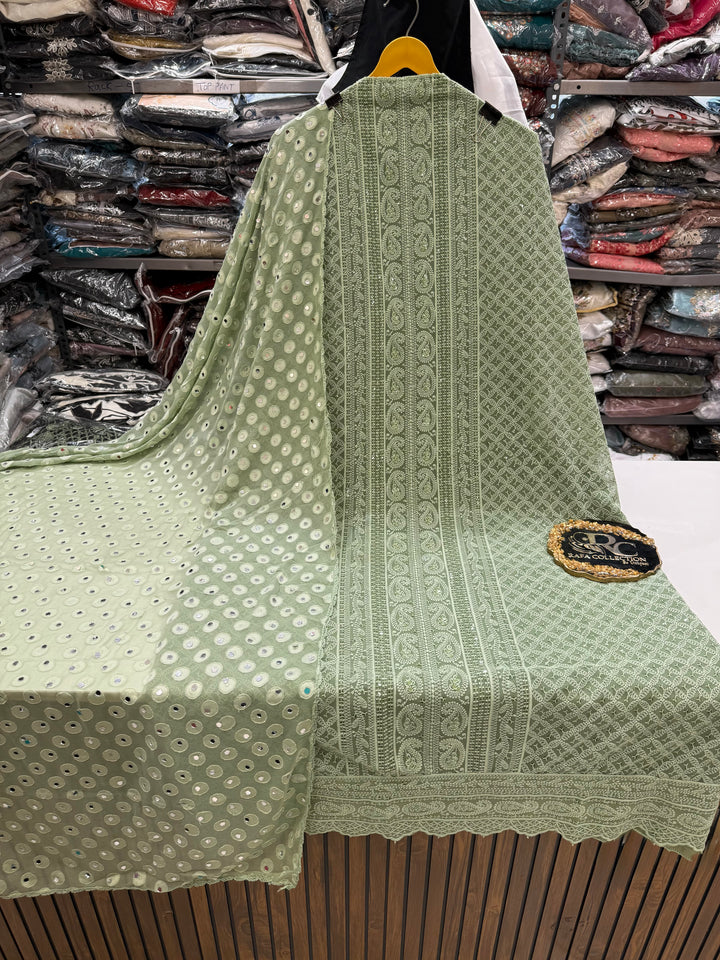Georgette unstitched suits