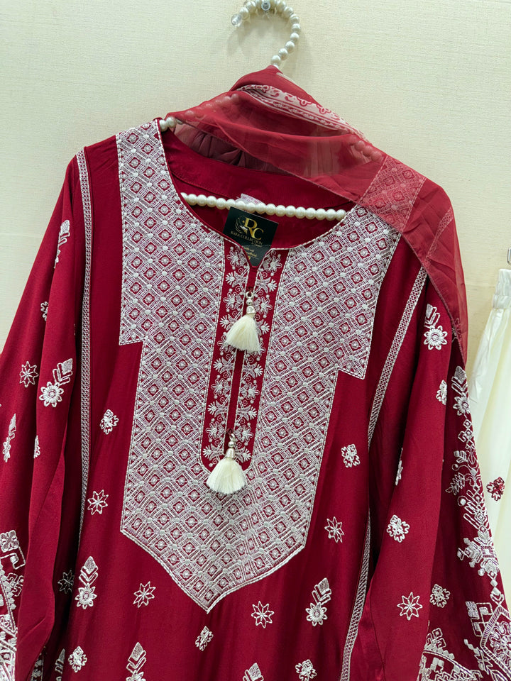 Pakistani embroidered Formals Suits