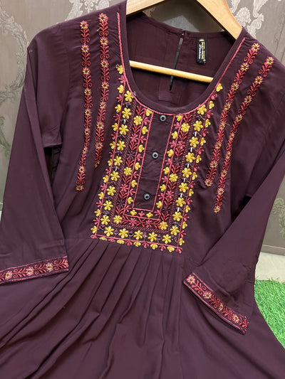 Embroided Gown