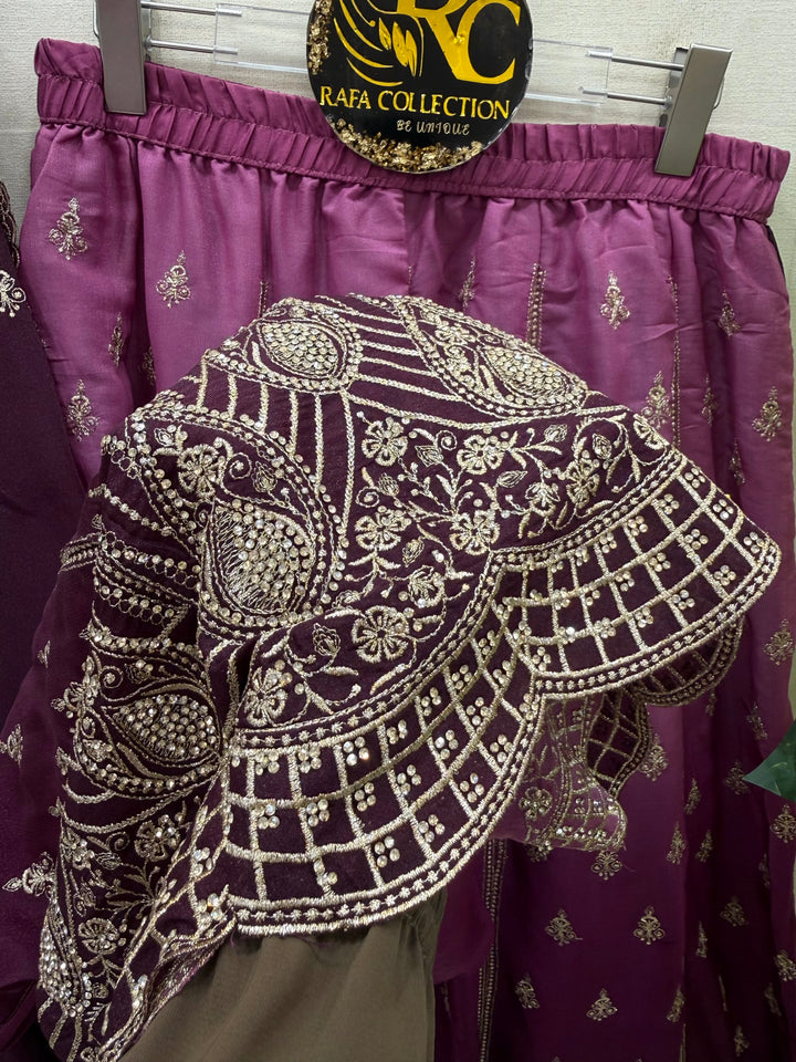 Pakistani plazzo suits