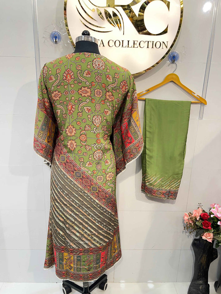 Saachi Mirror Work Kaftan Suit 1847