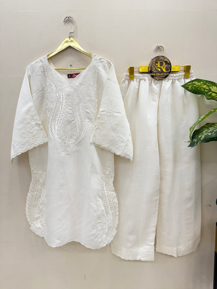 Cutwork co-ord sets 3201