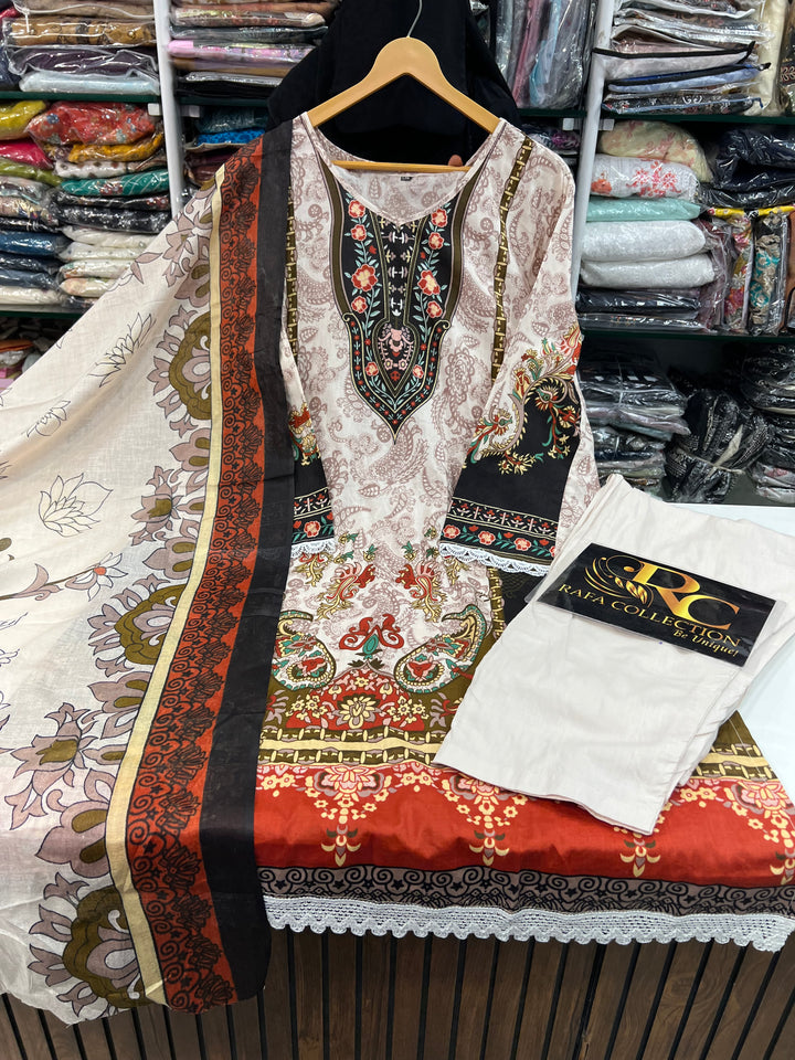 Cotton Ready to wear suits 2378