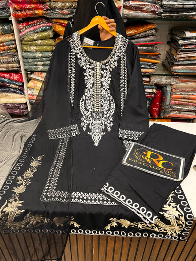 Embroidered suit 2555