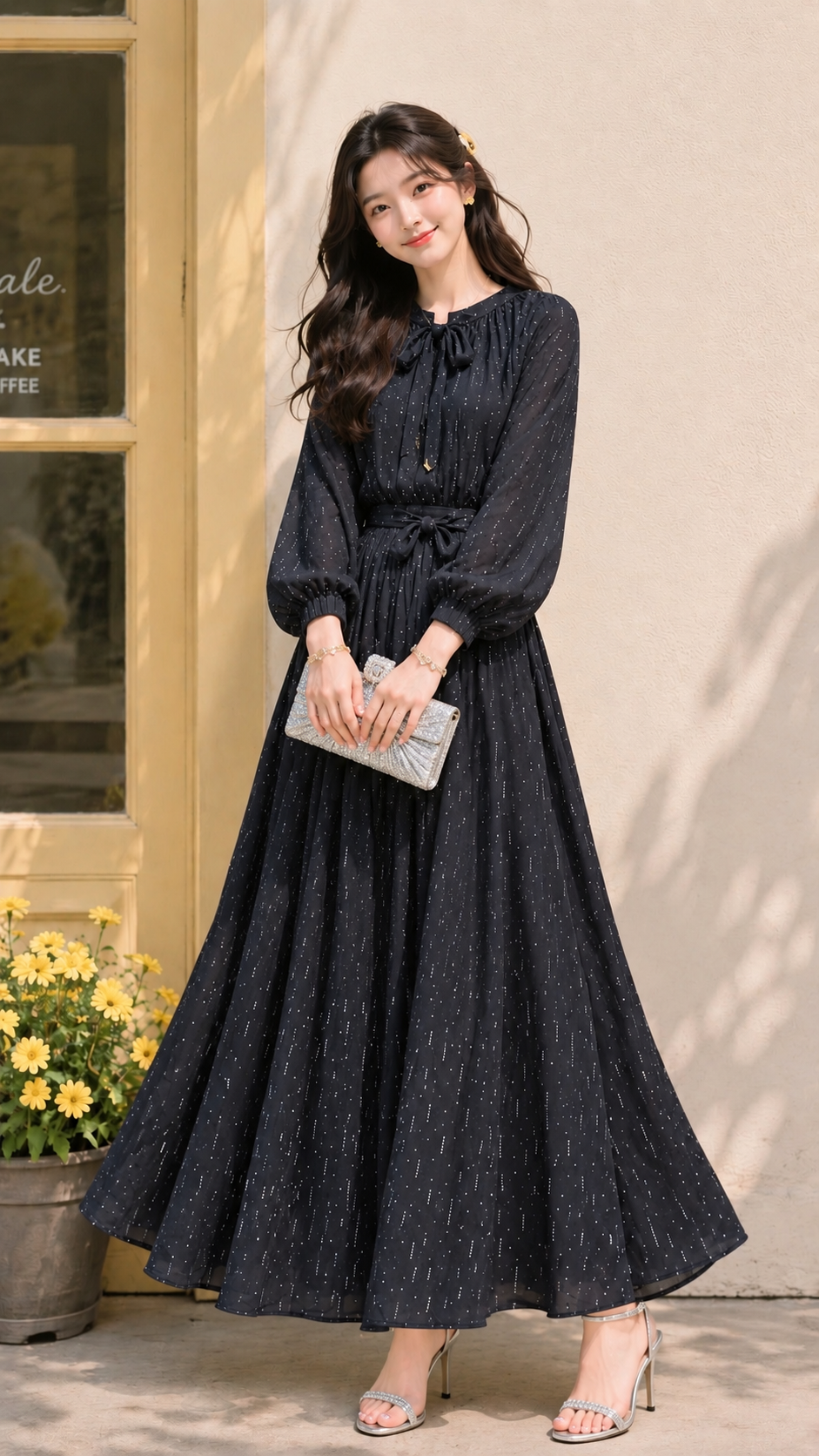 Korean Long Dresses