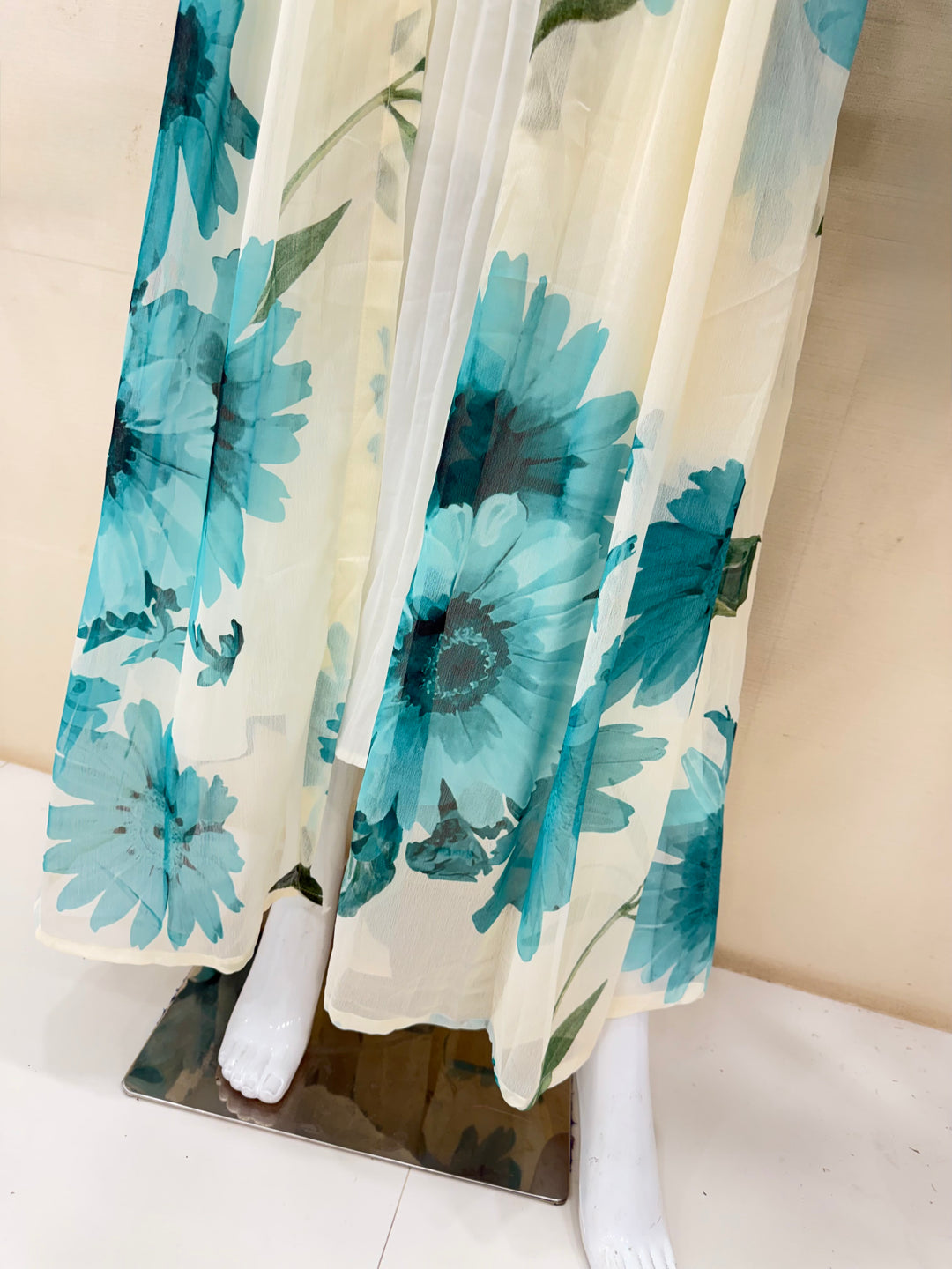 Floral shrug gowns