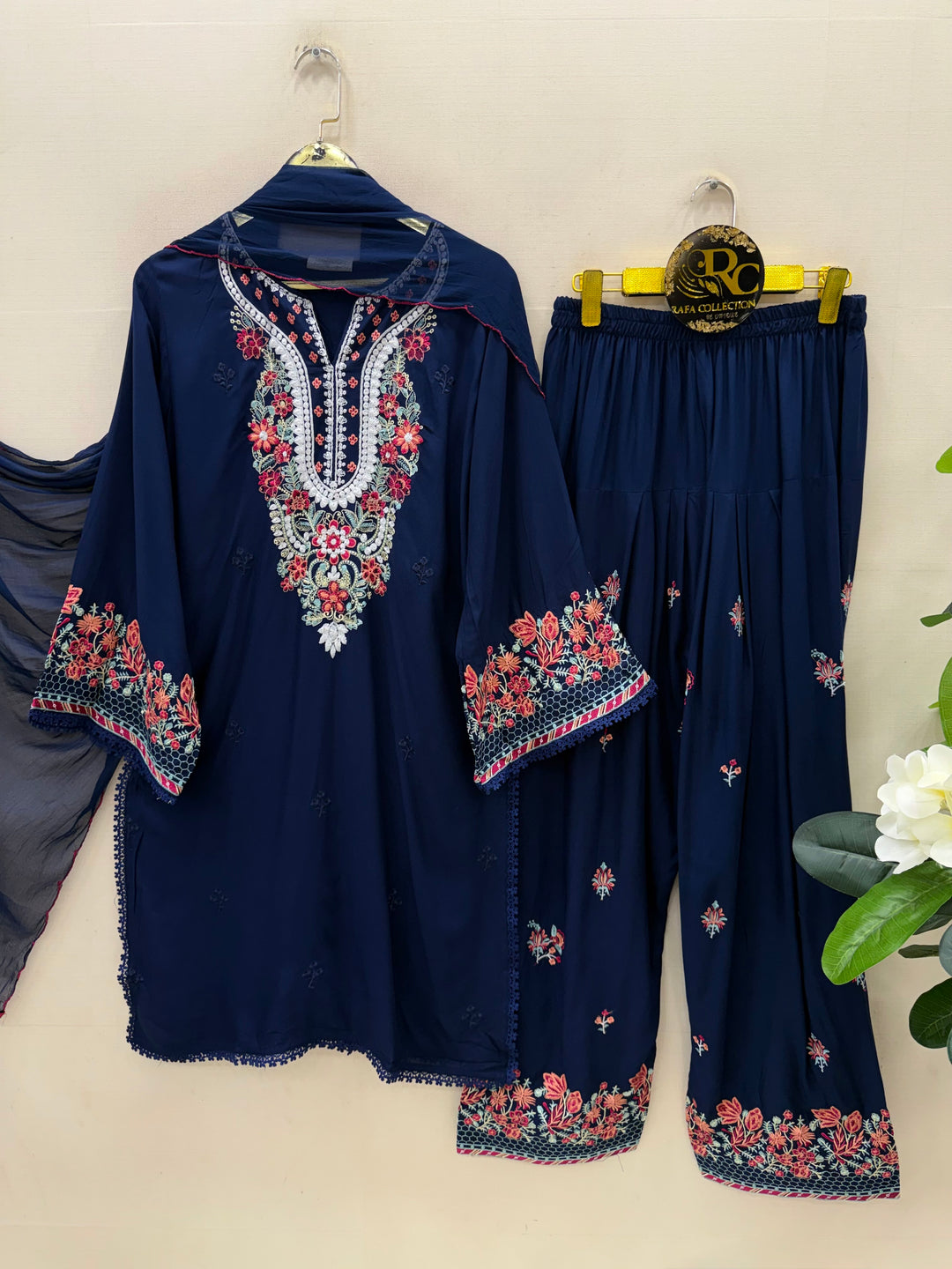 Premium Embroidered Farshi Salwar Suits