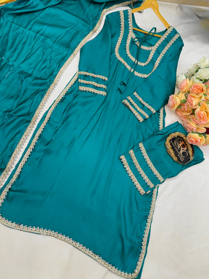 Shimmer viral lace suits