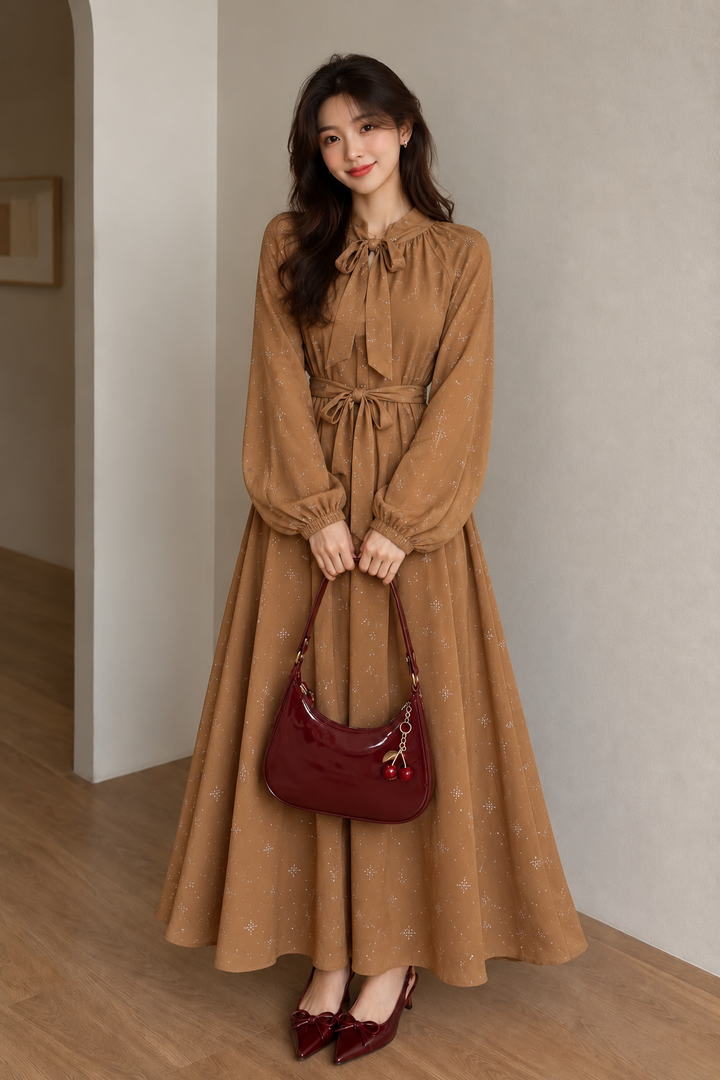 Korean Long Dresses