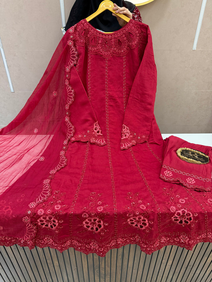Embroided Gowns 4002