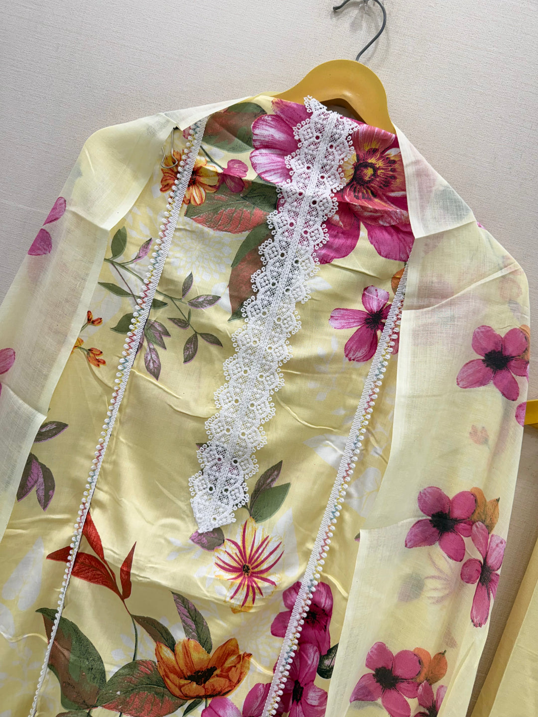 Cotton unstitched Suits