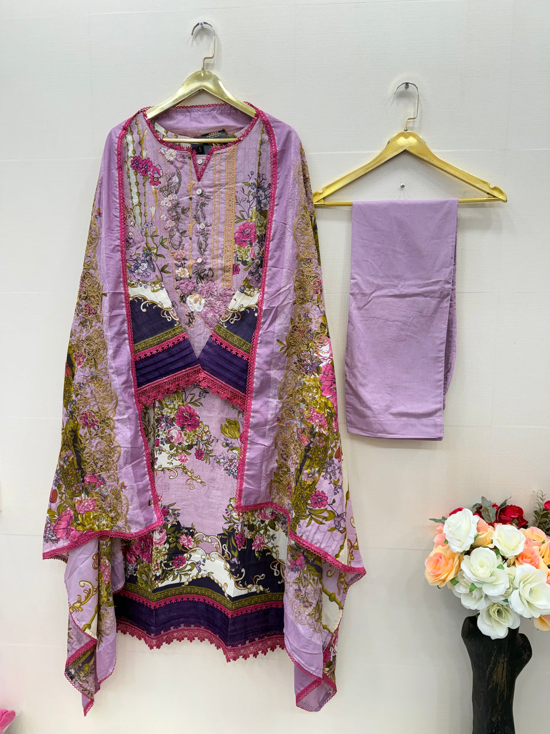 Pakistani patch work suit