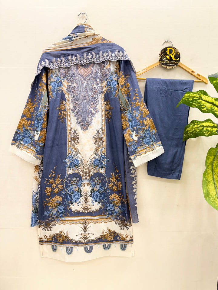 Cotton embroided suits for women