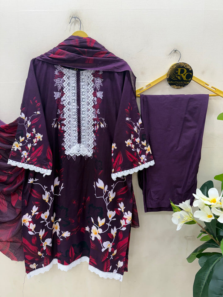 Cotton ready to wear Suits