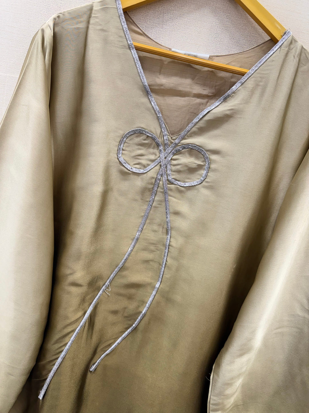 Ombre satin suits