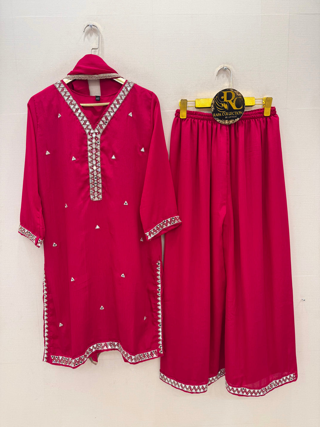 Mirror work suits