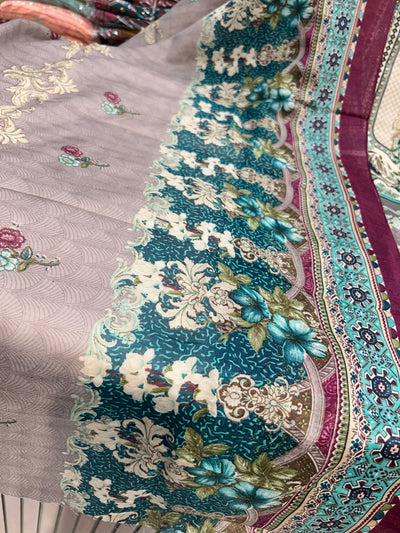 Pakistani printed Ready Made Suit 1358