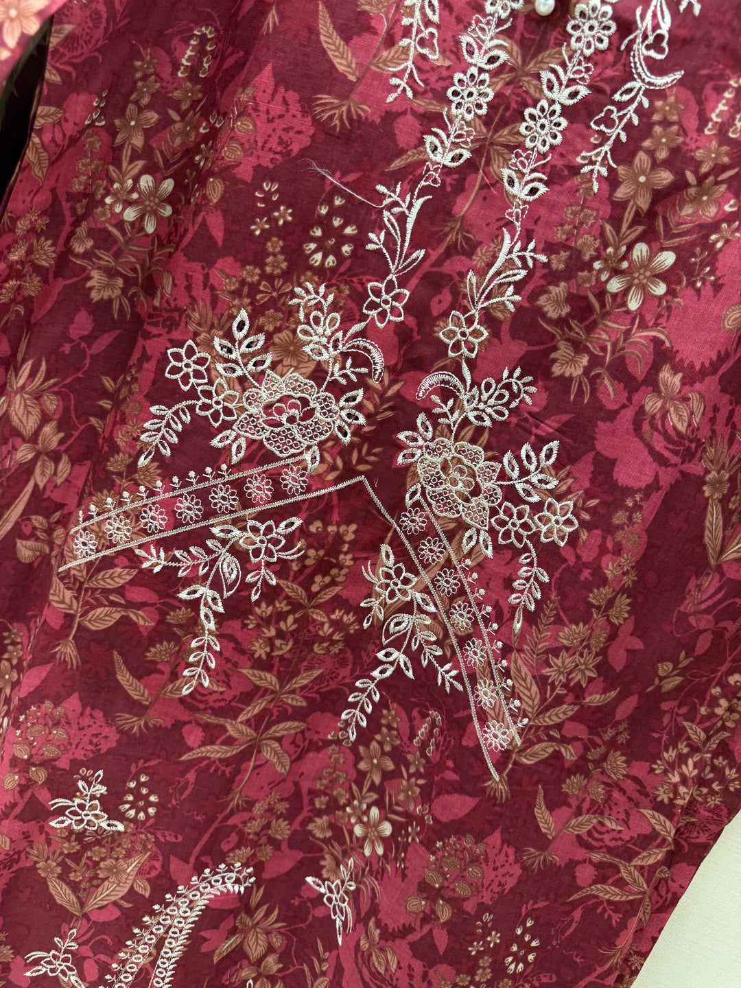 Pakistani printed embroidery suits