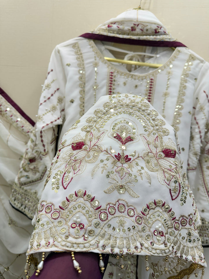 Pakistani pearl work suits