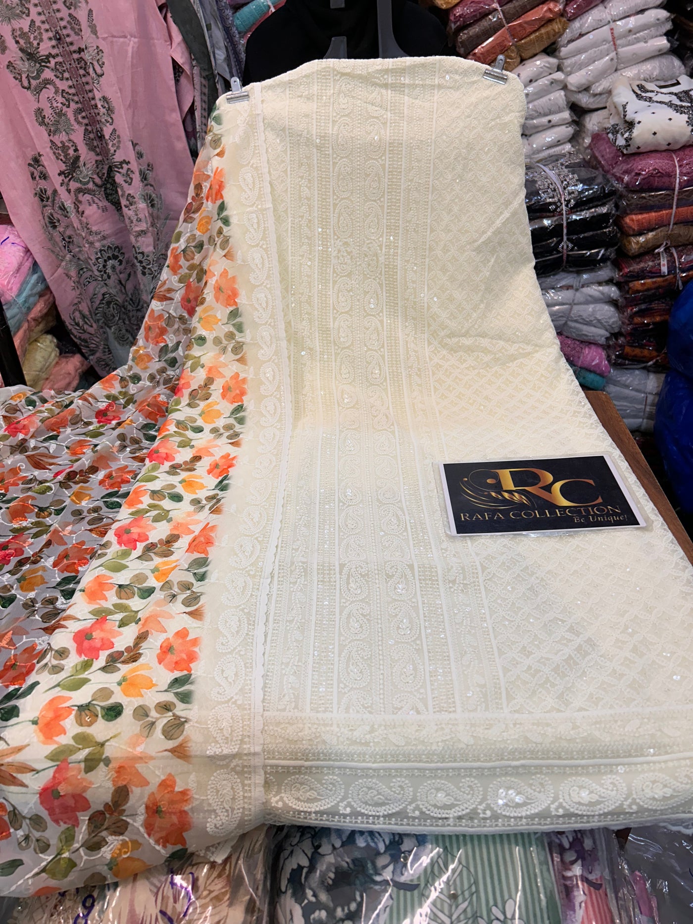 Georgette Unstich Suit 2086