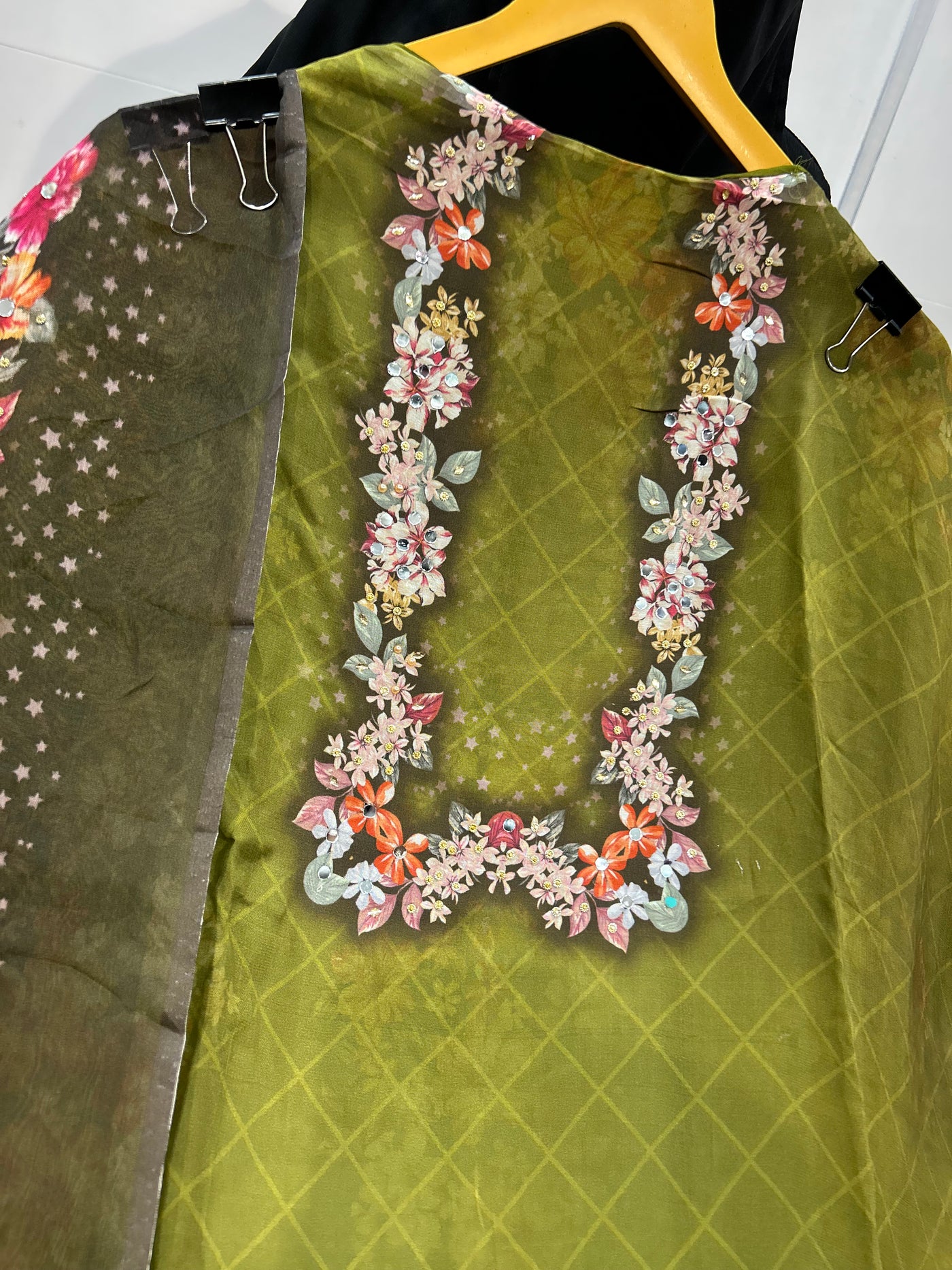 Pure organza Suit 1553