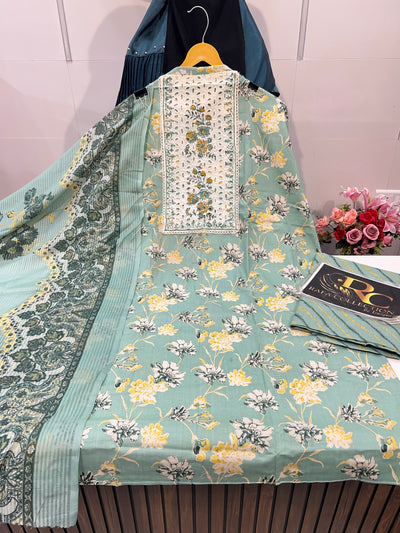 Pure Cotton Suit 5057