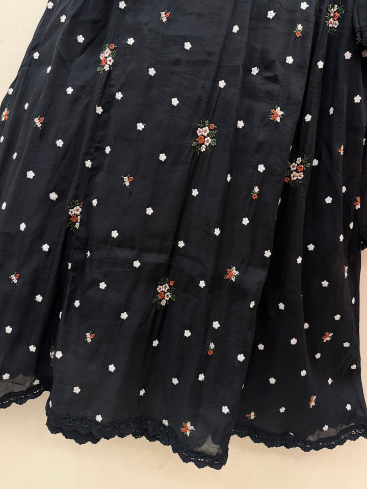 A-line chandheri Suits