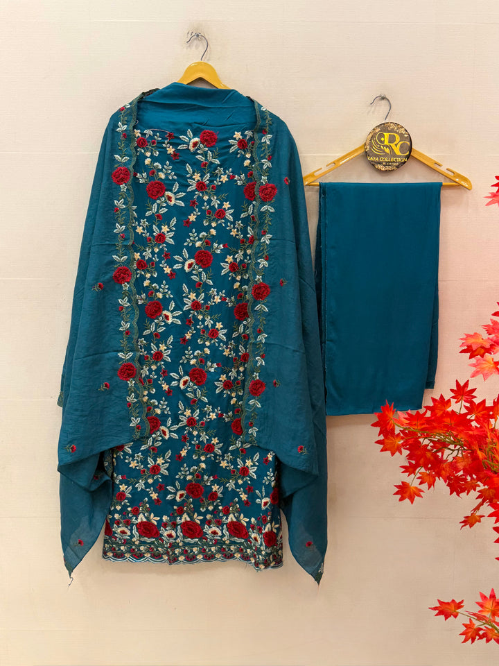 Embroidered Rayon Suit’s